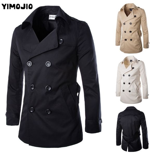 mens mid length slim casual men solid adjustable waist male trench street wear style wind coat 201102, Tan;black
mens mid length slim casual men solid adjustable waist male trench street wear style wind coat 201102, Tan;black
