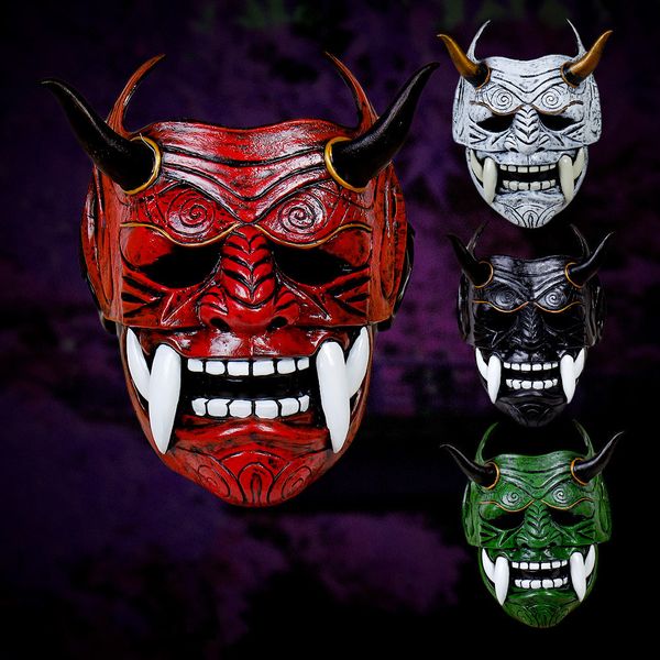 samurai latex mask full japanese face scary prajna halloween costume assassin cosplay props
samurai latex mask full japanese face scary prajna halloween costume assassin cosplay props