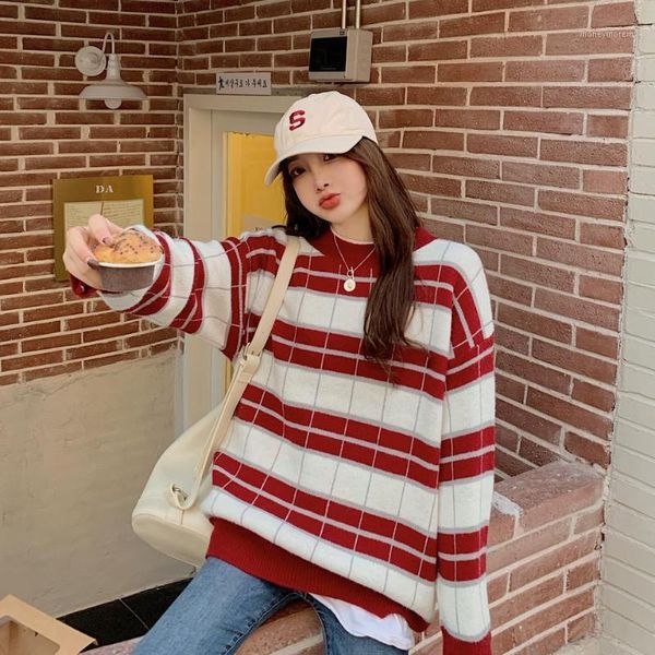 fashion new products 2020 korean style chic retro plaid loose lazy warm ox velvet sweater sweater women1, White;black
fashion new products 2020 korean style chic retro plaid loose lazy warm ox velvet sweater sweater women1, White;black