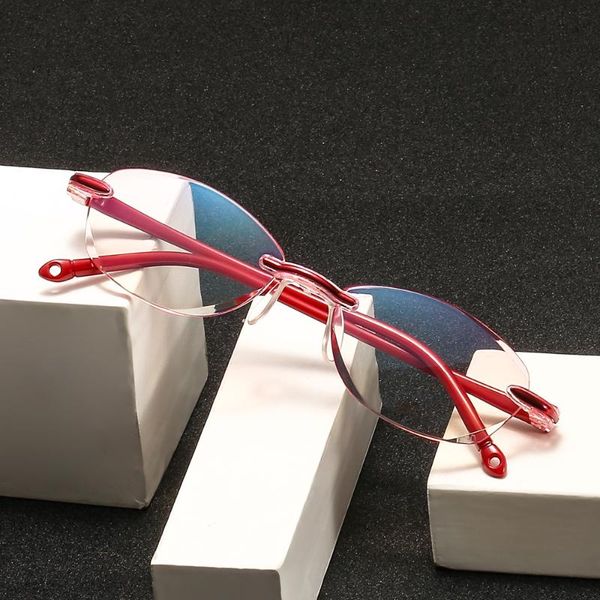 molniya men women rimless reading glasses anti blue light magnification eyewear presbyopic glasses diopter +150 +200, White;black
molniya men women rimless reading glasses anti blue light magnification eyewear presbyopic glasses diopter +150 +200, White;black