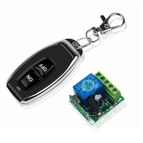 433mhz wireless remote control switch 220v 10a 1ch relay receiver module rf transmitter with 433 mhz remote controls1