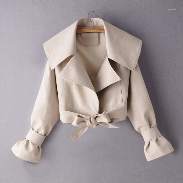 new pu langarm revers lose gürtel zipper lokomotive winddicht frauen jacke 2020 winter koreanische chic black weiblichen mantel1, Black;brown
new pu langarm revers lose gürtel zipper lokomotive winddicht frauen jacke 2020 winter koreanische chic black weiblichen mantel1, Black;brown