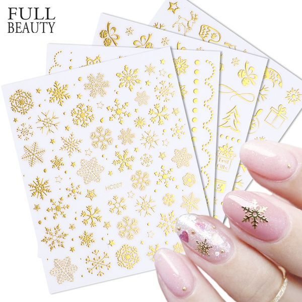 snowflake sticker bronzing gold 5d elk christmas for nail design winter decoration manicure accessories chhc001-012
snowflake sticker bronzing gold 5d elk christmas for nail design winter decoration manicure accessories chhc001-012
