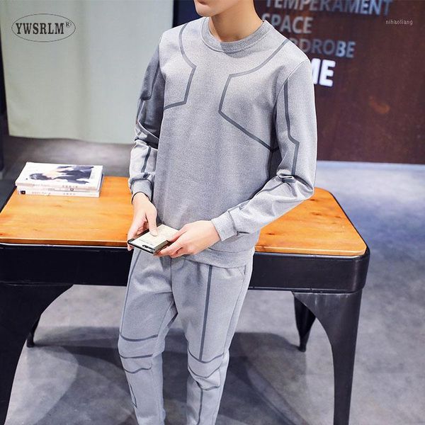 men's tracksuits ywsrlm 2021 men set clothing sweatshirts+pants sets casual o-neck sweatshirt tracksuit brand sportswear -3xl m061, Gray
men's tracksuits ywsrlm 2021 men set clothing sweatshirts+pants sets casual o-neck sweatshirt tracksuit brand sportswear -3xl m061, Gray