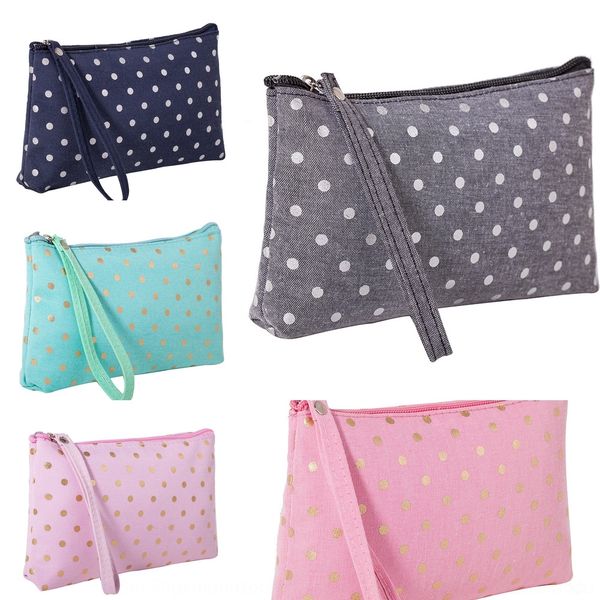 dzhhz hand storage travel cosmetic travel waterproof point small wave canvas wash bag cosmetic bag nx1pd
dzhhz hand storage travel cosmetic travel waterproof point small wave canvas wash bag cosmetic bag nx1pd