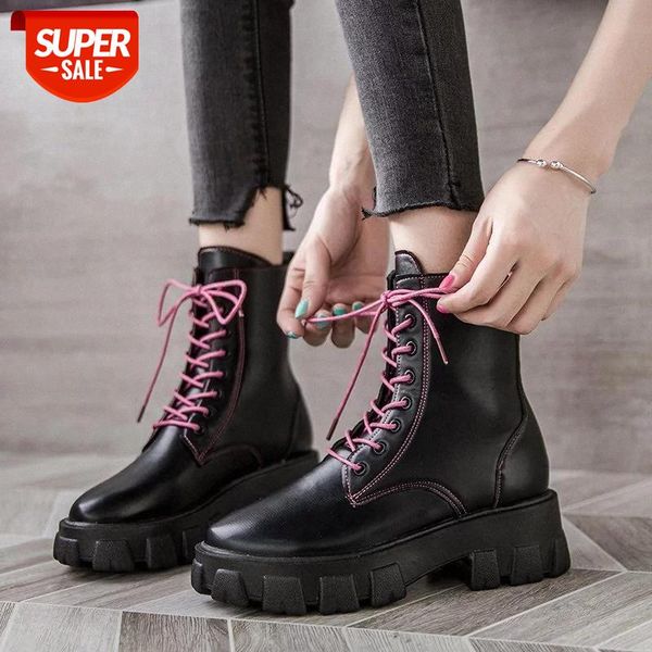 lucyever black platform ankle boots for women 2020 pu leather chunky heels shoes woman lace up fashion boots woman #c99k
lucyever black platform ankle boots for women 2020 pu leather chunky heels shoes woman lace up fashion boots woman #c99k