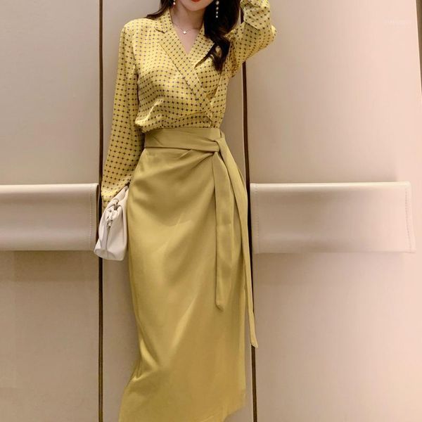 fashion 2 piece set for women clothing 2020 autumn winter elegant blouse and empire bandage skirt ladies streetwear 2 piece set1, Gray
fashion 2 piece set for women clothing 2020 autumn winter elegant blouse and empire bandage skirt ladies streetwear 2 piece set1, Gray