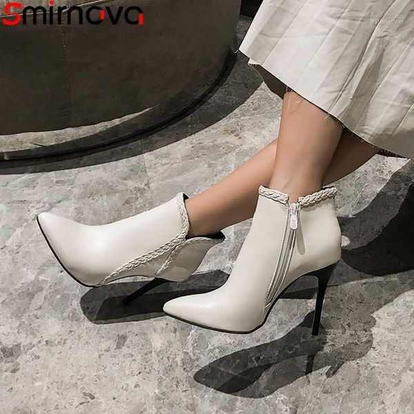 boots smirnova plus size 34-48 fashion autumn winter pointed toe zip women prom shoes ankle for 20211, Black
boots smirnova plus size 34-48 fashion autumn winter pointed toe zip women prom shoes ankle for 20211, Black