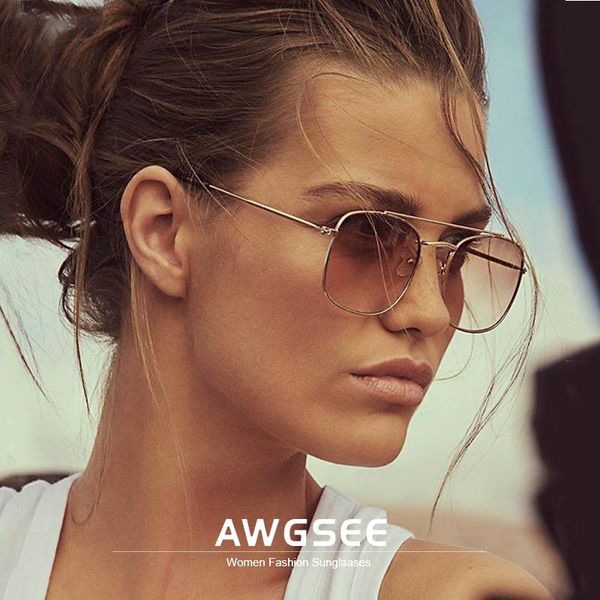 sunglasses awgsee luxury pilot alloy frame classic design with a thin brow bar and tinted gradient shades lens gafas de sol, White;black
sunglasses awgsee luxury pilot alloy frame classic design with a thin brow bar and tinted gradient shades lens gafas de sol, White;black