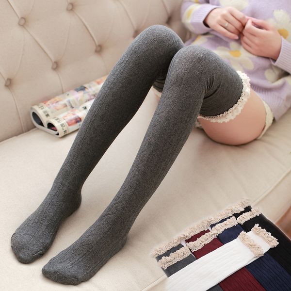 women cotton thigh high over the knee stockings for ladies girls new warm long stocking lace up solid socks
women cotton thigh high over the knee stockings for ladies girls new warm long stocking lace up solid socks