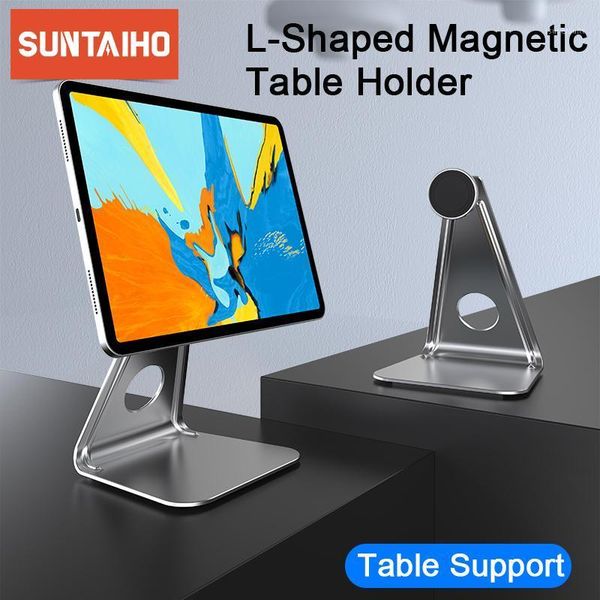 tablet pc stands suntaiho desk table holder stand for aluminum alloy 360° rotation magnetic deskuniversal table1
tablet pc stands suntaiho desk table holder stand for aluminum alloy 360° rotation magnetic deskuniversal table1