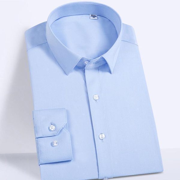 men's casual non-iron bamboo-fiber classic shirt pocket-less design long sleeve standard-fit formal business solid dress shirts1, White;black
men's casual non-iron bamboo-fiber classic shirt pocket-less design long sleeve standard-fit formal business solid dress shirts1, White;black