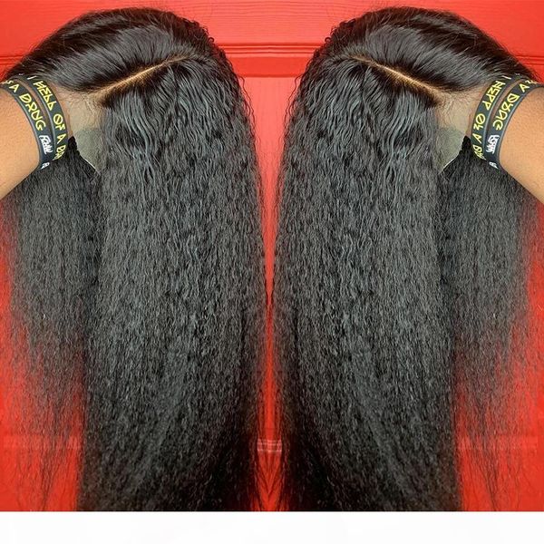 kinky straight wig 13x4 lace front human hair wigs for women pre plucked with baby hair brazilian remy italian yaki human wig, Black;brown
kinky straight wig 13x4 lace front human hair wigs for women pre plucked with baby hair brazilian remy italian yaki human wig, Black;brown
