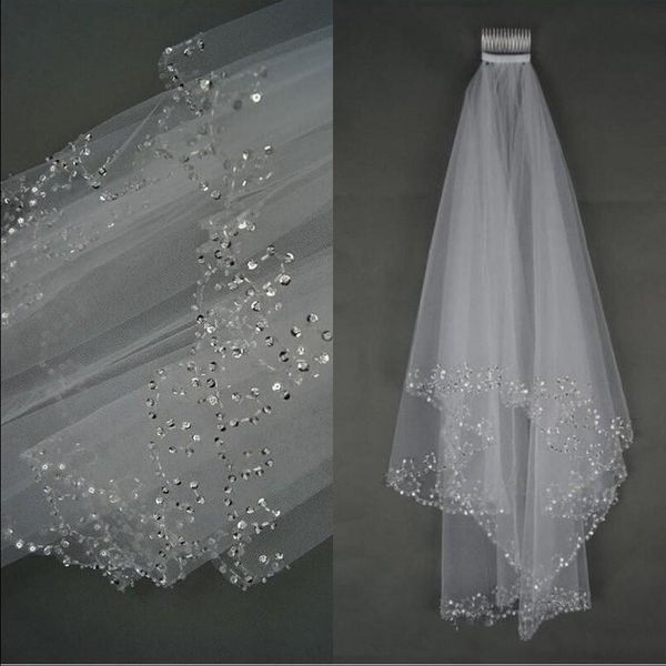 2021 bling in stock luxury wedding veils short wedding bridal veil 2 layer handmade crystal beaded bridal accessories veil white ivory, Black
2021 bling in stock luxury wedding veils short wedding bridal veil 2 layer handmade crystal beaded bridal accessories veil white ivory, Black