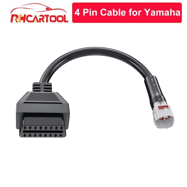 obd2 diagnostic 4 pin to obdii cable harness adapter for fj09, fz09, mt09, fz-10, mt-10, xsr900, r6, r1, 900/gt etc
obd2 diagnostic 4 pin to obdii cable harness adapter for fj09, fz09, mt09, fz-10, mt-10, xsr900, r6, r1, 900/gt etc