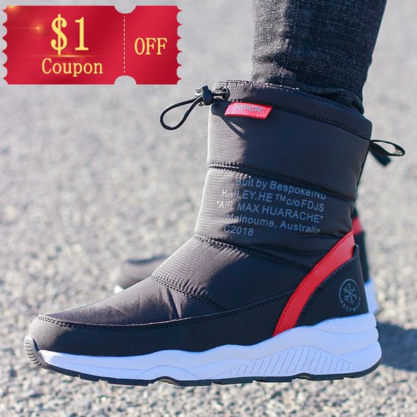 2019 women winter boots non-slip waterproof snow boots women thick plush ankle boots for -40 degrees t200106, Black
2019 women winter boots non-slip waterproof snow boots women thick plush ankle boots for -40 degrees t200106, Black