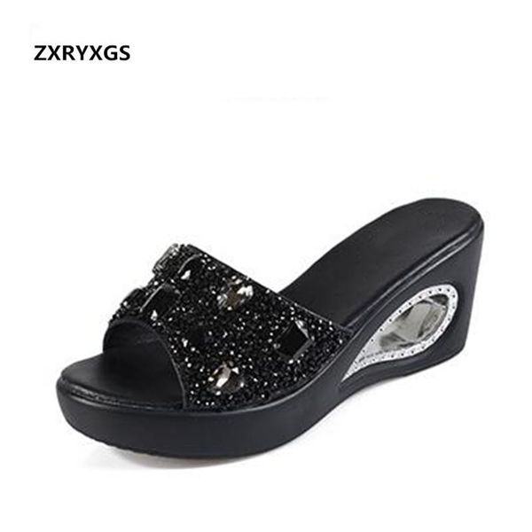 dress shoes 2021 summer wild thick bottom wedge slippers women high heel sandals fashion rhinestone, Black
dress shoes 2021 summer wild thick bottom wedge slippers women high heel sandals fashion rhinestone, Black