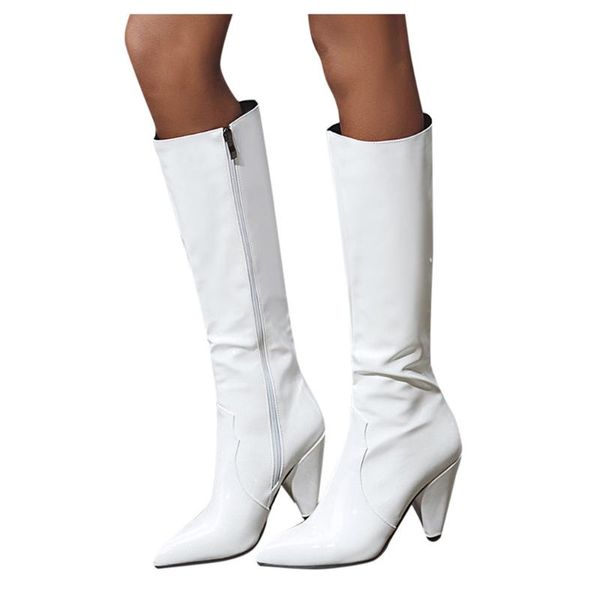 women's boots autumn leather black pointed toe low-heel all over shoes calf knight boots slim ladies non-slip thick heel
women's boots autumn leather black pointed toe low-heel all over shoes calf knight boots slim ladies non-slip thick heel