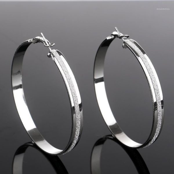 fashion big circle pierced earrings woman matte chic ear hoops hoop for women party brincos gift 60mm1, Golden
fashion big circle pierced earrings woman matte chic ear hoops hoop for women party brincos gift 60mm1, Golden