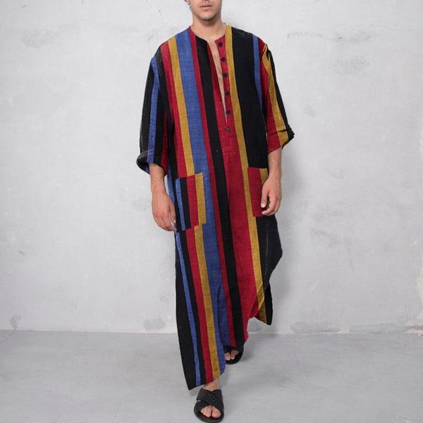 ethnic clothing md muslim fashion mens shirt striped print robes homewear jubba thobe abaya dubai arabic caftan pakistan vetement homme djel, Red
ethnic clothing md muslim fashion mens shirt striped print robes homewear jubba thobe abaya dubai arabic caftan pakistan vetement homme djel, Red
