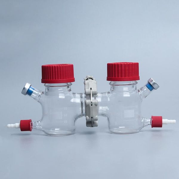 100ml mfc microbial reactor standard 20mm jaws with butyl rubber plug leak-proof hoop fixed glass electrolytic cell anaerobic
100ml mfc microbial reactor standard 20mm jaws with butyl rubber plug leak-proof hoop fixed glass electrolytic cell anaerobic