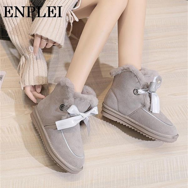 enplei winter ankle boots women snow boots lace up thick fur warm female shoes fashion size 35-40 round toe, Black
enplei winter ankle boots women snow boots lace up thick fur warm female shoes fashion size 35-40 round toe, Black