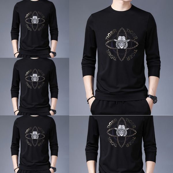 ckxug autumn 2020 new sweater youth sweater sleeve fashion round neck casual drill long loose men's csgzs, Black
ckxug autumn 2020 new sweater youth sweater sleeve fashion round neck casual drill long loose men's csgzs, Black