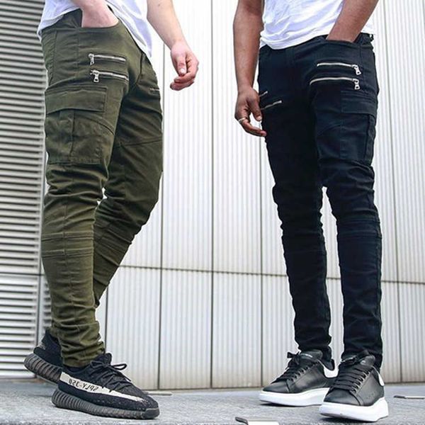 muscle new sports casual pants slim fit oversized overalls men's brothers multi pocket fitness pants trousers, Black
muscle new sports casual pants slim fit oversized overalls men's brothers multi pocket fitness pants trousers, Black