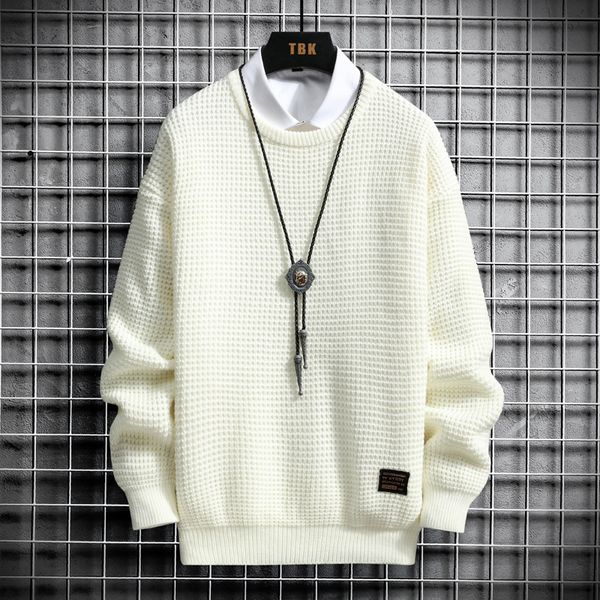 2021 new winter men's sweater male knitted pullovers solid color casual thick warm mens christmas sweaters knitwear dvv3, White;black
2021 new winter men's sweater male knitted pullovers solid color casual thick warm mens christmas sweaters knitwear dvv3, White;black
