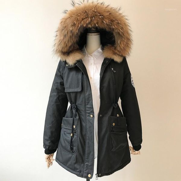 2020 parka mujer winter jacket women korean big racoon fur collar couple long woman coat parkas abrigo mujer kj8801, Black
2020 parka mujer winter jacket women korean big racoon fur collar couple long woman coat parkas abrigo mujer kj8801, Black