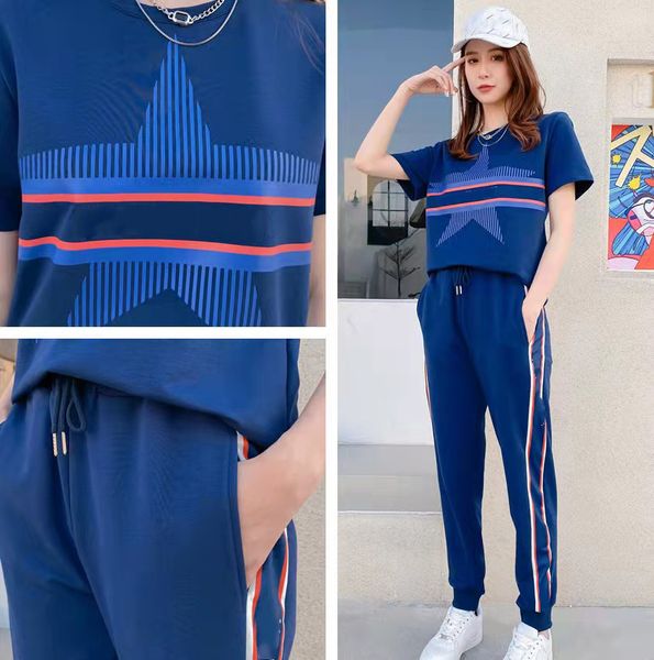 women tracksuits t shirts bottoms with letters printed tracksuit shirt and pants for lady slim tshirts sets, Gray
women tracksuits t shirts bottoms with letters printed tracksuit shirt and pants for lady slim tshirts sets, Gray