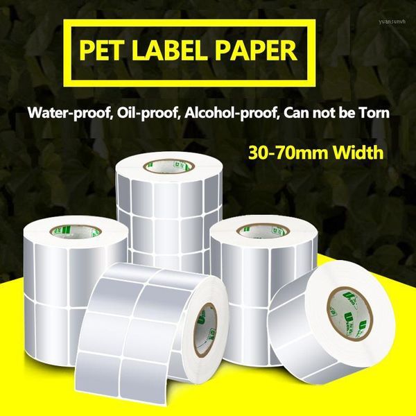 printers label sticker 30-70mm width thermal transfer silver pet waterproof tearproof oilproof accept customer order1
printers label sticker 30-70mm width thermal transfer silver pet waterproof tearproof oilproof accept customer order1