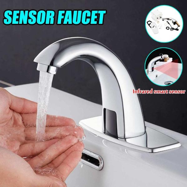 automatic infrared sensor kitchen basin faucet smart touchless sink cold tap single handle deck mount + controller box
automatic infrared sensor kitchen basin faucet smart touchless sink cold tap single handle deck mount + controller box