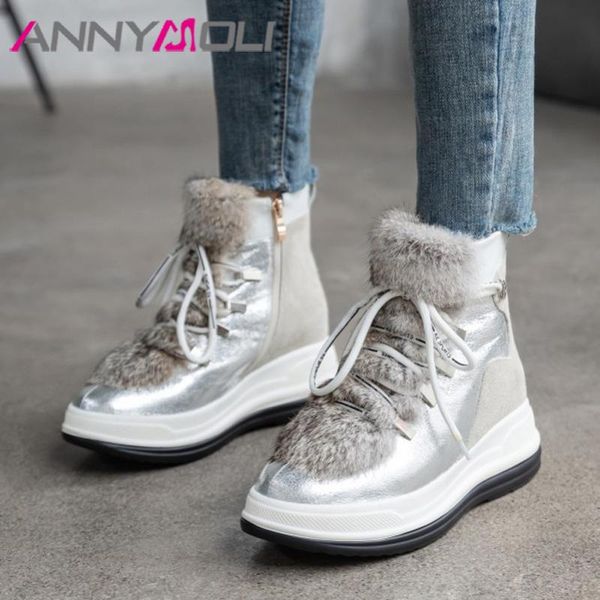 annymoli wool high heel snow boots woman real leather ankle boots zip platform height increasing short lace up lady shoes, Black
annymoli wool high heel snow boots woman real leather ankle boots zip platform height increasing short lace up lady shoes, Black