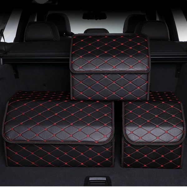 car organizer auto trunk storage box with cover portable folding multifunction tidying box interior supplies leather pu suv
car organizer auto trunk storage box with cover portable folding multifunction tidying box interior supplies leather pu suv