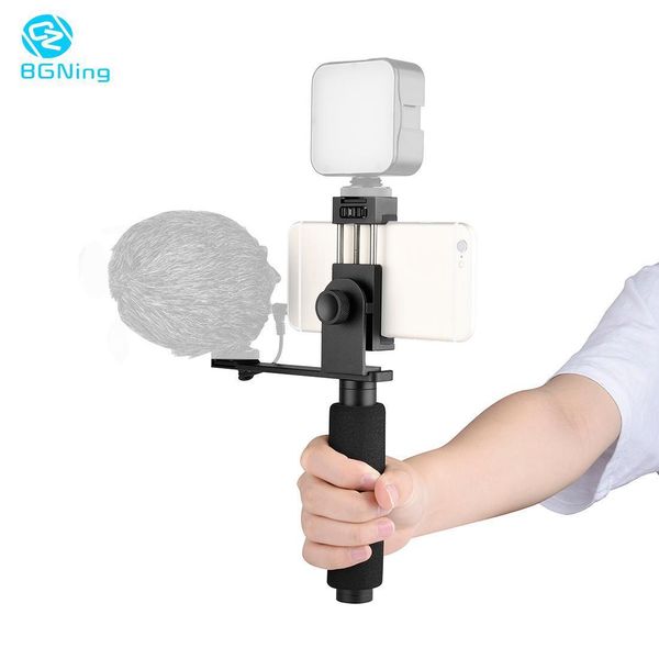bgning 41-86mm mobile phone clip holder mount with selfie stick monopod for fill light microphone tripod adapter accessories
bgning 41-86mm mobile phone clip holder mount with selfie stick monopod for fill light microphone tripod adapter accessories