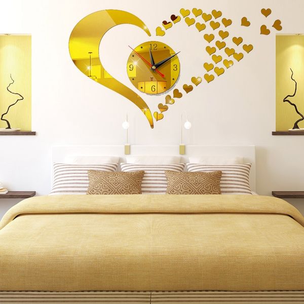new 3d diy large wall clock modern design silent wall sticker clock acrylic mirror self adhesive wall clocks living room home decor
new 3d diy large wall clock modern design silent wall sticker clock acrylic mirror self adhesive wall clocks living room home decor
