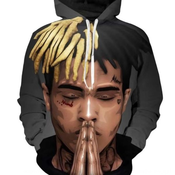 американский рэпер xxxtentacion 3d цифровой печати с капюшоном бархат американского рэппера xxxtentacion 3d цифровой печати с капюшоном свит, Black
американский рэпер xxxtentacion 3d цифровой печати с капюшоном бархат американского рэппера xxxtentacion 3d цифровой печати с капюшоном свит, Black