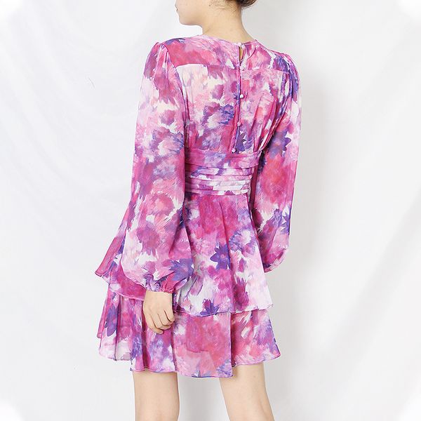 purple printed with v-cleavage woman 2021 new autumn long runway design sleeve in ruffle cascade dress feminine 3d33, Black;gray
purple printed with v-cleavage woman 2021 new autumn long runway design sleeve in ruffle cascade dress feminine 3d33, Black;gray