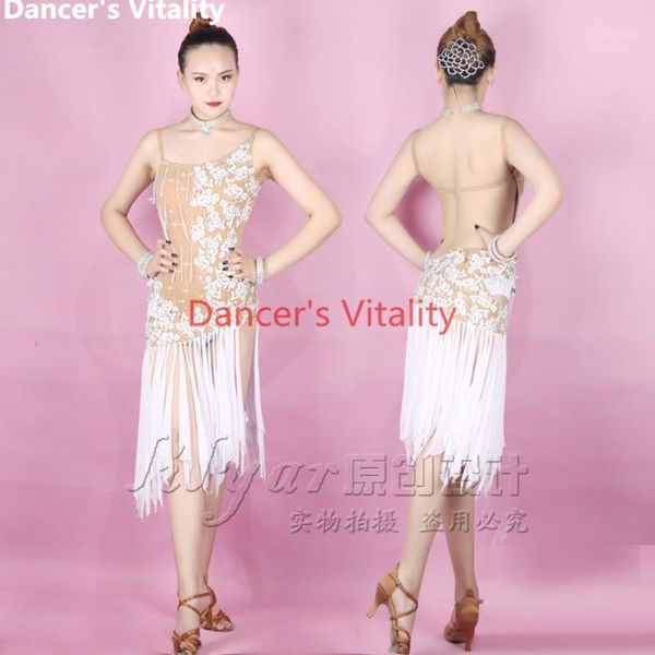 stage wear 2021 arrival latin dance dress women spandex salsa samba tango competition dresses hcdance1, Black;red
stage wear 2021 arrival latin dance dress women spandex salsa samba tango competition dresses hcdance1, Black;red