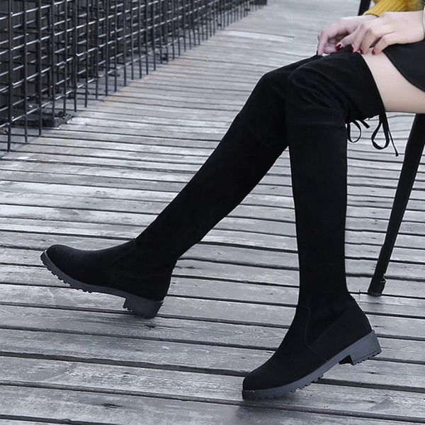 autumn winter over the knee boots women stretch fabric thigh high woman shoes long bota feminina zapatos de mujer, Black
autumn winter over the knee boots women stretch fabric thigh high woman shoes long bota feminina zapatos de mujer, Black
