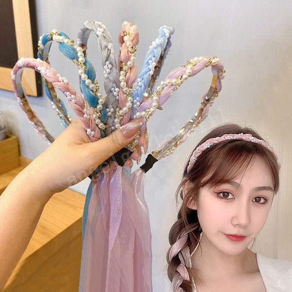 fashion lace pearl hairbands long ribbon headband for woman girls ladies hair bands accessories hairhoop styling headwear, Slivery;white
fashion lace pearl hairbands long ribbon headband for woman girls ladies hair bands accessories hairhoop styling headwear, Slivery;white