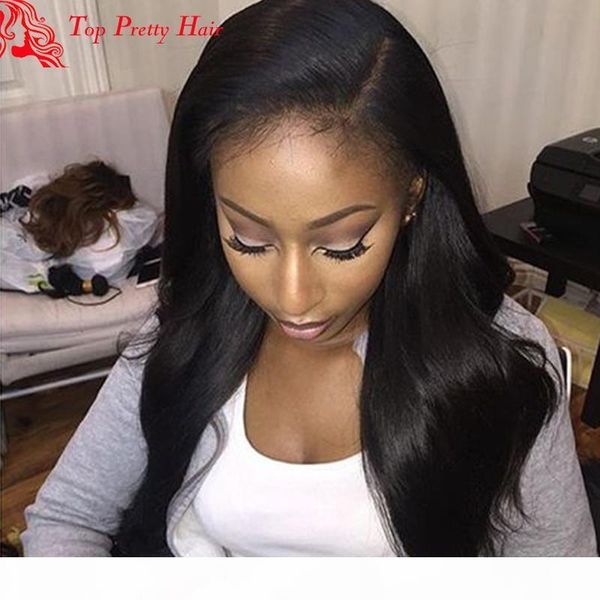 180 density full lace body wave wig side part pre plucked glueless lace front body wave human hair wigs for black women, Black;brown
180 density full lace body wave wig side part pre plucked glueless lace front body wave human hair wigs for black women, Black;brown