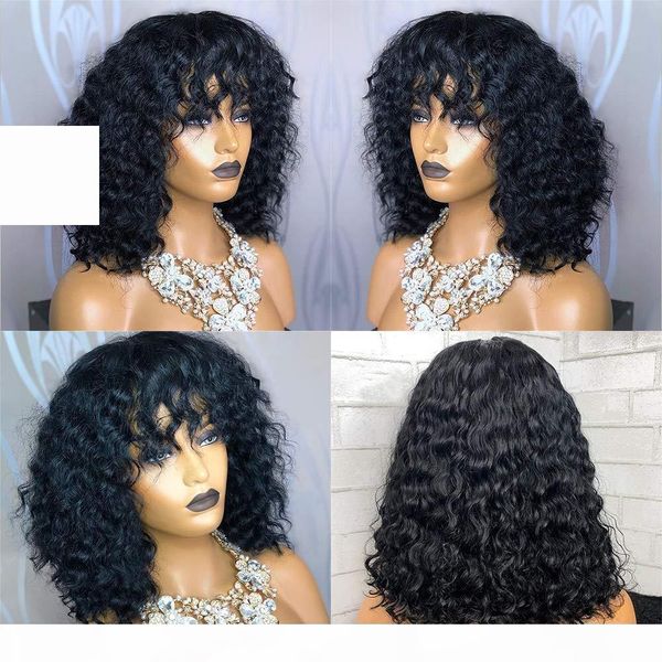 brazilian human hair short curl wave wigs for black women bob wigs with bang middle part lace pre-plucked natural wave wigs natural color, Black;brown
brazilian human hair short curl wave wigs for black women bob wigs with bang middle part lace pre-plucked natural wave wigs natural color, Black;brown