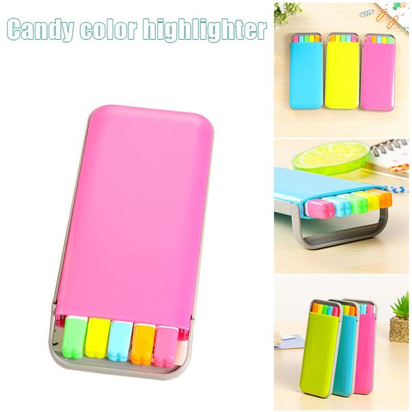 5pieces/lot 5 color art marker highlighter pen set thick tip for student home office fluorescent pen highlighters writing supplies markers
5pieces/lot 5 color art marker highlighter pen set thick tip for student home office fluorescent pen highlighters writing supplies markers