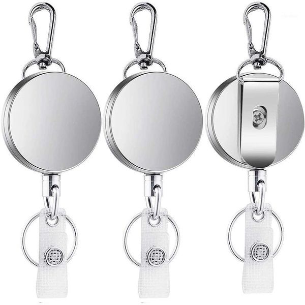 retractable badge holder reel clip 3 pack, id badge holder with swivel snap hook key ring key chain1
retractable badge holder reel clip 3 pack, id badge holder with swivel snap hook key ring key chain1
