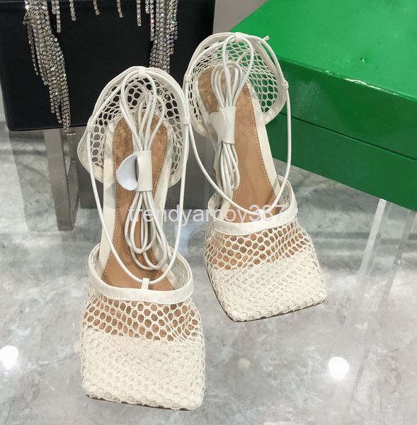 dress shoes summer style square head mesh cross strap high heels fashion show roman women's sandals trend, Black
dress shoes summer style square head mesh cross strap high heels fashion show roman women's sandals trend, Black