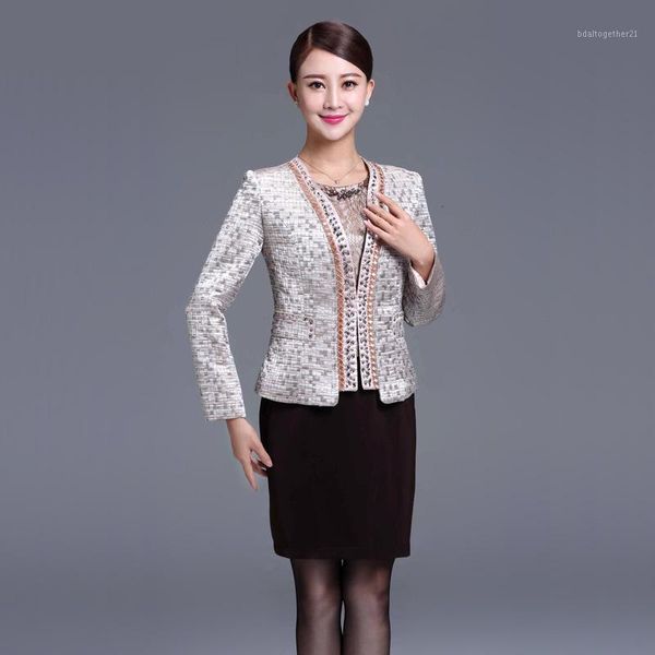 work dresses dress suits women autumn winter two piece set with tweed jacket luxury formal wedding groom bride mother clothing wear plus siz, White;black
work dresses dress suits women autumn winter two piece set with tweed jacket luxury formal wedding groom bride mother clothing wear plus siz, White;black