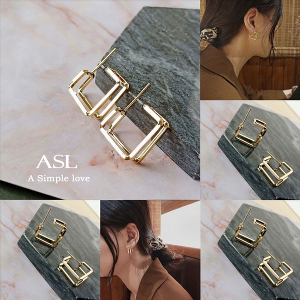 jl4v simple trend earrings chain metal high-end design hoop c-shaped earring women girl antique earring, Golden
jl4v simple trend earrings chain metal high-end design hoop c-shaped earring women girl antique earring, Golden