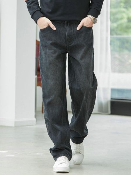 men's jeans autumn men's baggy straight middle-age wide-legged fall feeling dad pants casual and winter trend.1, Blue
men's jeans autumn men's baggy straight middle-age wide-legged fall feeling dad pants casual and winter trend.1, Blue